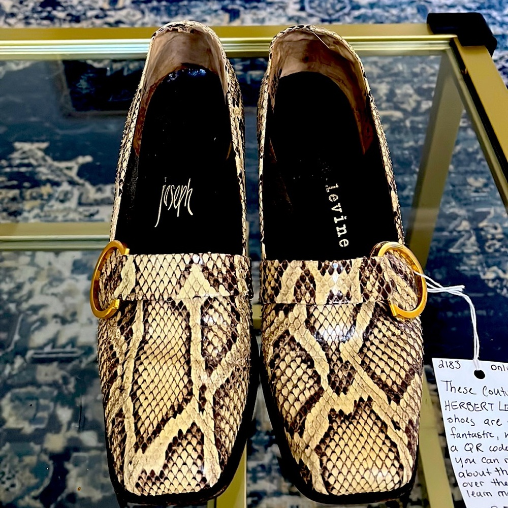 Fantastic couture Herbert Levine shoes!